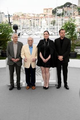 76th Cannes Film Festival 2023, Photocall film Killers Of The Flower Moon. Pictured: Martin Scorsese, Robert De Niro, Leonardo DiCaprio, Lily Gladstone  Copyright: xAlbertoxTerenghi PoolxPhotoxEvenx xPoolxPhotoxEventsx01x IPA_IPA38098036