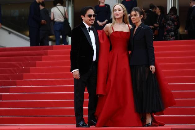 May 21, 2023, Cannes, Cote d Azur, France: JENNIFER LAWRENCE attends the screening of Anatomy of a Fall during the 76th Annual Cannes Film Festival at Palais des Festivals on May 21, 2023 in Cannes, France Cannes France - ZUMAc179 20230521_zep_c179_156 Copyright: xMickaelxChavetx