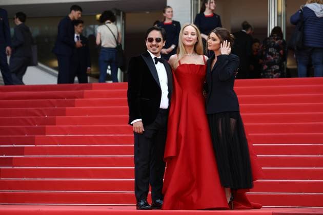 May 21, 2023, Cannes, Cote d Azur, France: JENNIFER LAWRENCE attends the screening of Anatomy of a Fall during the 76th Annual Cannes Film Festival at Palais des Festivals on May 21, 2023 in Cannes, France Cannes France - ZUMAc179 20230521_zep_c179_155 Copyright: xMickaelxChavetx