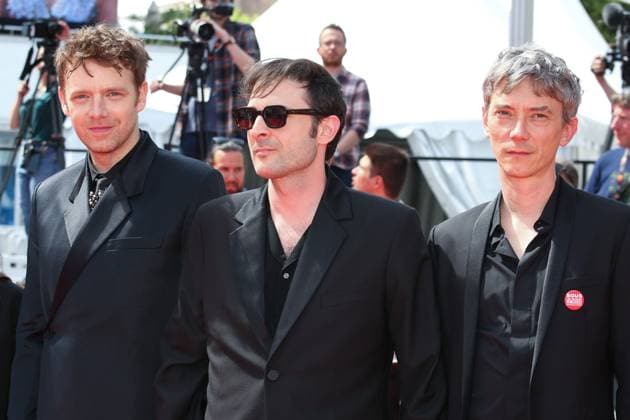76e Festival International du Film de Cannes. MontÃ e des marches du film Anatomie d une chute . 76th Cannes Film Festival. Red carpet of the film Anatomie d une chute . Antoine Reinartz and Swann Arlaud. 292310 2023-05-21 Cannes France  Copyright: xIsabellexVautierx xStarfacex STAR_292310_044