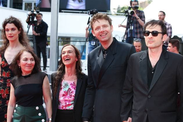 76e Festival International du Film de Cannes. MontÃ e des marches du film Anatomie d une chute . 76th Cannes Film Festival. Red carpet of the film Anatomie d une chute . Antoine Reinartz. 292310 2023-05-21 Cannes France  Copyright: xIsabellexVautierx xStarfacex STAR_292310_049