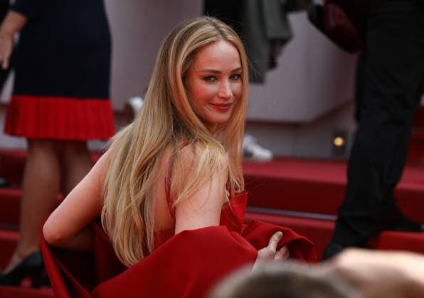 May 21, 2023, Cannes, Cote d Azur, France: JENNIFER LAWRENCE attends the screening of Anatomy of a Fall during the 76th Annual Cannes Film Festival at Palais des Festivals on May 21, 2023 in Cannes, France Cannes France - ZUMAc179 20230521_zep_c179_179 Copyright: xMickaelxChavetx