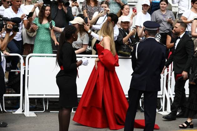 May 21, 2023, Cannes, Cote d Azur, France: JENNIFER LAWRENCE attends the screening of Anatomy of a Fall during the 76th Annual Cannes Film Festival at Palais des Festivals on May 21, 2023 in Cannes, France Cannes France - ZUMAc179 20230521_zep_c179_149 Copyright: xMickaelxChavetx