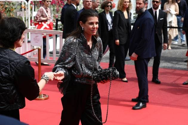 May 21, 2023, Cannes, Cote d Azur, France: CHARLOTTE CASIRAGHI attends the screening of Anatomy of a Fall during the 76th Annual Cannes Film Festival at Palais des Festivals on May 21, 2023 in Cannes, France Cannes France - ZUMAc179 20230521_zep_c179_150 Copyright: xMickaelxChavetx