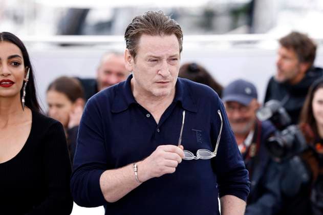 Benoit Magimel at the photocall for the feature film Omar la fraise The King of Algiers at the Festival de Cannes 2023 76 Cannes International Film Festival at the Palais des Festivals Cannes, 21 05 2023. Foto:xS.xGabschx xFuturexImage
