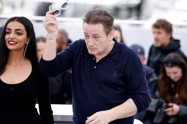 Benoit Magimel at the photocall for the feature film Omar la fraise The King of Algiers at the Festival de Cannes 2023 76 Cannes International Film Festival at the Palais des Festivals Cannes, 21 05 2023. Foto:xS.xGabschx xFuturexImage