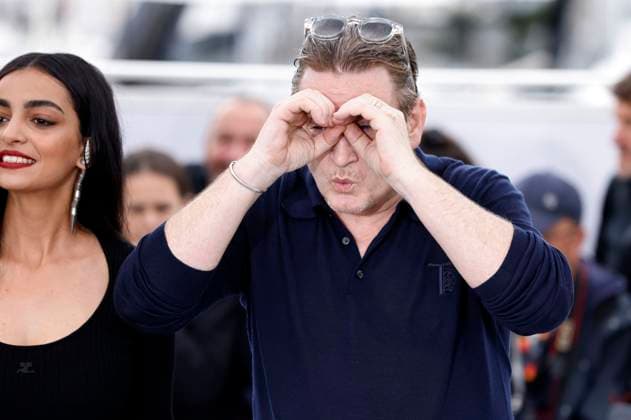 Benoit Magimel at the photocall for the feature film Omar la fraise The King of Algiers at the Festival de Cannes 2023 76 Cannes International Film Festival at the Palais des Festivals Cannes, 21 05 2023. Foto:xS.xGabschx xFuturexImage