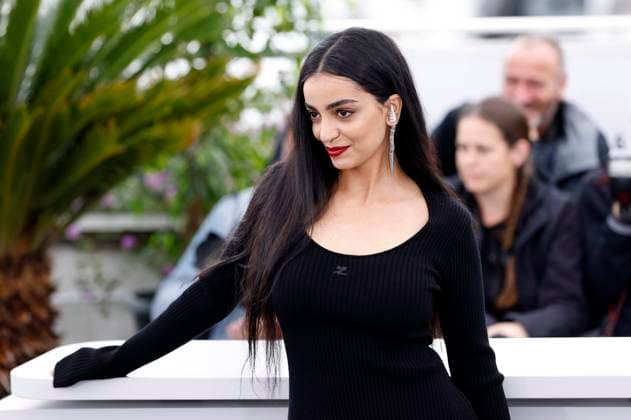 Meriem Amiar at the photocall for the feature film Omar la fraise The King of Algiers at the Festival de Cannes 2023 76 Cannes International Film Festival at the Palais des Festivals Cannes, 21 05 2023. Foto:xS.xGabschx xFuturexImage