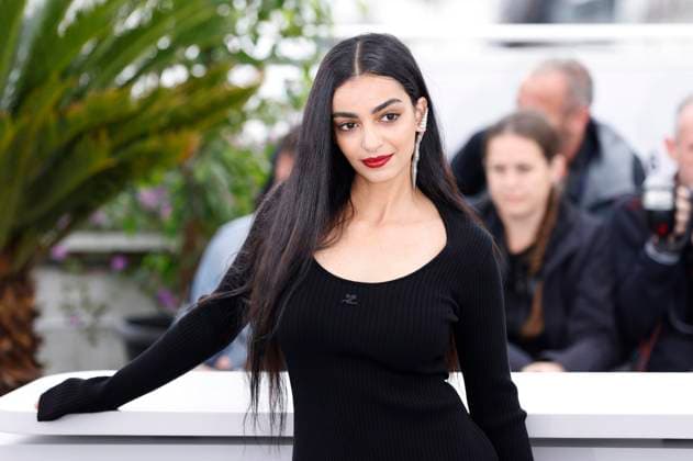 Meriem Amiar at the photocall for the feature film Omar la fraise The King of Algiers at the Festival de Cannes 2023 76 Cannes International Film Festival at the Palais des Festivals Cannes, 21 05 2023. Foto:xS.xGabschx xFuturexImage