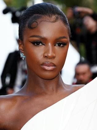 76th Cannes Film Festival 2023, evening 6 - red carpet of the film Firebrand (Le Jeu De La Reine) - Pictured: Leomie Anderson  Copyright: xManuelexMangiarottix xipa-agencyx xPoolxPhotoxEventsx01x IPA_IPA38106621