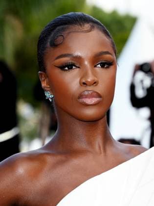 76th Cannes Film Festival 2023, evening 6 - red carpet of the film Firebrand (Le Jeu De La Reine) - Pictured: Leomie Anderson  Copyright: xManuelexMangiarottix xipa-agencyx xPoolxPhotoxEventsx01x IPA_IPA38106634