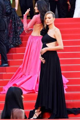 76th Cannes Film Festival 2023, evening 6 - red carpet of the film Firebrand (Le Jeu De La Reine) - Pictured: Josephine Skriver  Copyright: xManuelexMangiarottix xipa-agencyx xPoolxPhotoxEventsx01x IPA_IPA38107061