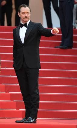 British actor Jude Law attends the premiere of Firebrand at the 76th Cannes Film Festival at Palais des Festivals in Cannes, France on Sunday, May 21, 2023.  CAN20230521197 RUNExHELLESTAD