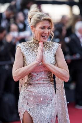 Internationale Filmfestspiele von Cannes, Firebrand Premiere 76e Festival International du Film de Cannes. MontÃ e des marches du film Le jeu de la reine . 76th International Cannes Film Festival 292340 2023-05-21 Cannes France Golan, Hofit  Copyright: xEstellexCarlierx xStarfacex STAR_292340_069