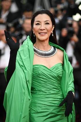 Internationale Filmfestspiele von Cannes, Firebrand Premiere 76e Festival International du film de Cannes. Montee du film Firebrand - Le jeu de la reine - 76th International Cannes Film Festival. Red carpet of Firebrand - Le jeu de la reine - Michelle Yeoh 292338 2023-05-21  Copyright: xLionelxGuericolas MPPx STAR_292338_032