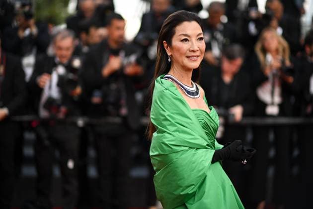 Internationale Filmfestspiele von Cannes, Firebrand Premiere 76e Festival International du film de Cannes. Montee du film Firebrand - Le jeu de la reine - 76th International Cannes Film Festival. Red carpet of Firebrand - Le jeu de la reine - Michelle Yeoh 292338 2023-05-21  Copyright: xLionelxGuericolas MPPx STAR_292338_033