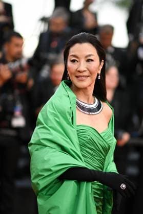 Internationale Filmfestspiele von Cannes, Firebrand Premiere 76e Festival International du film de Cannes. Montee du film Firebrand - Le jeu de la reine - 76th International Cannes Film Festival. Red carpet of Firebrand - Le jeu de la reine - Michelle Yeoh 292338 2023-05-21  Copyright: xLionelxGuericolas MPPx STAR_292338_034
