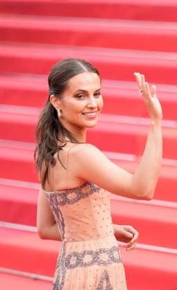 May 21, 2023, Cannes, France: Actress ALICIA VIKANDER attends the screening and red carpet event for the movie Firebrand , directed by Karim Ainouz, which is in competition during the 76th annual Cannes film festival, at Palais des Festivals. Cannes France - ZUMAf151 20230521_zsp_f151_033 Copyright: xAlexandraxFechetex
