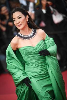 Internationale Filmfestspiele von Cannes, Firebrand Premiere 76e Festival International du film de Cannes. Montee du film Firebrand - Le jeu de la reine - 76th International Cannes Film Festival. Red carpet of Firebrand - Le jeu de la reine - Michelle Yeoh 292338 2023-05-21  Copyright: xLionelxGuericolas MPPx STAR_292338_083