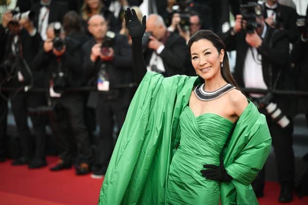 Internationale Filmfestspiele von Cannes, Firebrand Premiere 76e Festival International du film de Cannes. Montee du film Firebrand - Le jeu de la reine - 76th International Cannes Film Festival. Red carpet of Firebrand - Le jeu de la reine - Michelle Yeoh 292338 2023-05-21  Copyright: xLionelxGuericolas MPPx STAR_292338_085