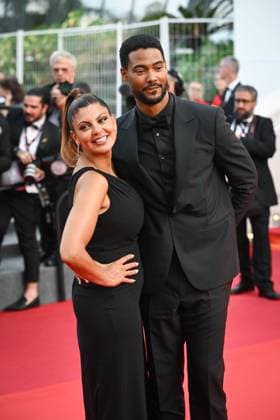 Internationale Filmfestspiele von Cannes, Firebrand Premiere 76e Festival International du film de Cannes. Montee du film Firebrand - Le jeu de la reine - 76th International Cannes Film Festival. Red carpet of Firebrand - Le jeu de la reine - Djebril Zonga , Nawell Madani 292338 2023-05-21  Copyright: xLionelxGuericolas MPPx STAR_292338_095