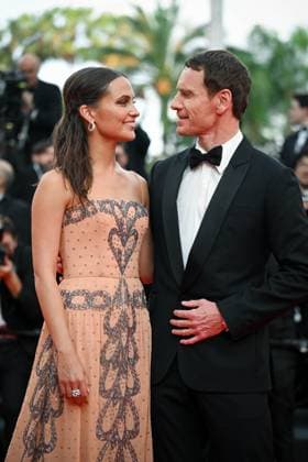 Internationale Filmfestspiele von Cannes, Firebrand Premiere 76e Festival International du film de Cannes. Montee du film Firebrand - Le jeu de la reine - 76th International Cannes Film Festival. Red carpet of Firebrand - Le jeu de la reine - Alicia Vikander , Michael Fassbender 292338 2023-05-21  Copyright: xLionelxGuericolas MPPx STAR_292338_108
