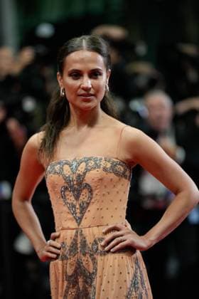May 21, 2023, Cannes, Cannes, France: Actress ALICIA VIKANDER attends the screening and red carpet event for the movie Firebrand , directed by Karim AoÂ¯nouz, which is in competition, during the 76th annual Cannes film festival at Palais des Festivals on May 21, 2023 in Cannes, France. Cannes France - ZUMAf151 20230521_zsp_f151_037 Copyright: xAlexandraxFechetex