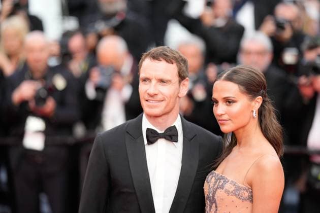 May 21, 2023, Cannes, Cannes, France: Actress Alicia Vikander and husband Michael Fassbender attend the movie screening and red carpet event for Firebrand , which is in competition during the 76th edition of the Cannes Film Festival on May 21 2023, in Cannes, France (c) IMAGO Images Cannes France - ZUMAf151 20230521_zsp_f151_054 Copyright: xAlexandraxFechetex