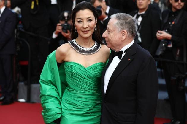 May 21, 2023, Cannes, Cote d Azur, France: MICHELLE YEOH and JEAN TODT attend the screening of Firebrand during the 76th Annual Cannes Film Festival at Palais des Festivals on May 21, 2023 in Cannes, France Cannes France - ZUMAc179 20230521_zep_c179_247 Copyright: xMickaelxChavetx