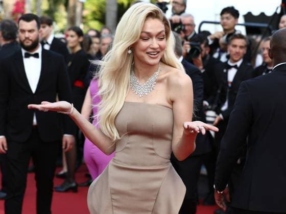 May 21, 2023, Cannes, Cote d Azur, France: GIGI HADID attends the screening of Firebrand during the 76th Annual Cannes Film Festival at Palais des Festivals on May 21, 2023 in Cannes, France Cannes France - ZUMAc179 20230521_zep_c179_261 Copyright: xMickaelxChavetx