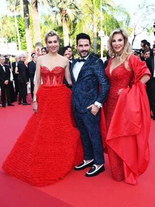 76th Cannes Film Festival 2023, evening 6 - red carpet of the film Firebrand (Le Jeu De La Reine) - Pictured: Verena Kerth and Marc Terenzi  Copyright: xManuelexMangiarottix xipa-agencyx xPoolxPhotoxEventsx01x IPA_IPA38111737