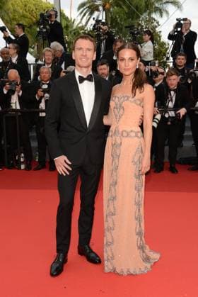 Internationale Filmfestspiele von Cannes, Firebrand Premiere May 21, 2023, CANNES, France: CANNES, FRANCE - MAY 21: Michael Fassbender and Alicia Vikander attend the Firebrand (Le Jeu De La Reine) red carpet during the 76th annual Cannes film festival at Palais des Festivals on May 21, 2023 in Cannes, France. CANNES France - ZUMAi09_ 20230521_zaf_i09_075 Copyright: xFrederickxInjimbertx