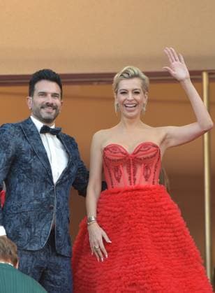 Marc Terenzi and Verena Kerth at the FIREBRAND Premiere 76 Cannes Film Festival 21 05 2023
