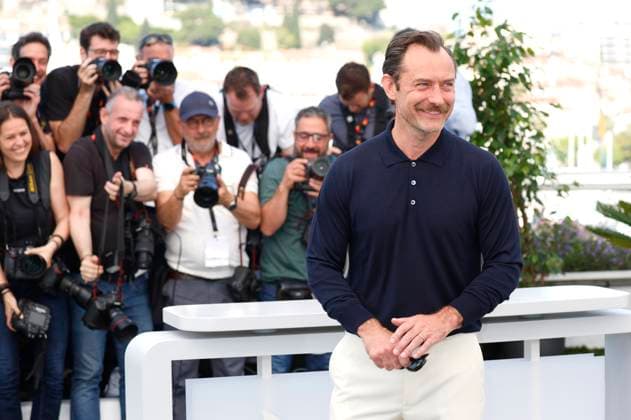 Jude Law at the photocall for the feature film Firebrand at the Festival de Cannes 2023 76 Cannes International Film Festival at the Palais des Festivals Cannes, 22 05 2023. Foto:xD.xBedrosianx xFuturexImage