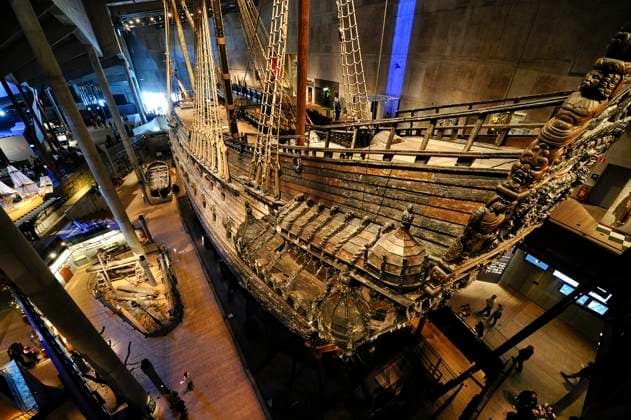 STOCKHOLM 2011 04 24 Vasa in its museum on Easter Day Easter Day marked the 50th anniversary of the salvage of the regal ship Vasa It was on April 24, 1961 that Vasa broke the water surface STOCKHOLM SWEDEN x10040x  Copyright: xANDERSxWIKLUNDx xTTx VASAMUSEET