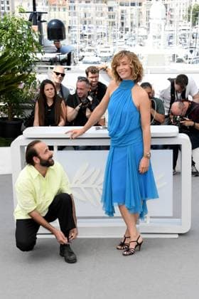 76th Cannes Film Festival 2023, Photocall film Bonnard Pierre and Marthe. Pictured: Cecile De France, Vincent Macaigne  Copyright: xAlbertoxTerenghi PoolxPhotoxEvenx xPoolxPhotoxEventsx01x IPA_IPA38122608
