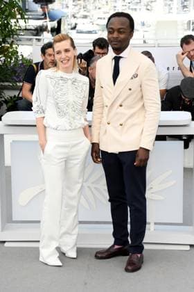 76th Cannes Film Festival 2023, Photocall film Augure (Omen) . Pictured: Lucie Debay, Marc Zinga  Copyright: xAlbertoxTerenghi PoolxPhotoxEvenx xPoolxPhotoxEventsx01x IPA_IPA38123220