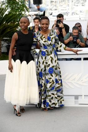 76th Cannes Film Festival 2023, Photocall film Augure (Omen) . Pictured: Eliane Umuhire, Yves-Marina Gnahoua  Copyright: xAlbertoxTerenghi PoolxPhotoxEvenx xPoolxPhotoxEventsx01x IPA_IPA38123228