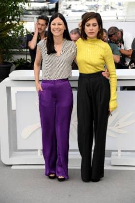 76th Cannes Film Festival 2023, Photocall film Cerrar Los Ojos (Close Your Eyes) . Pictured: Helena Miquel, Maria Leon  Copyright: xAlbertoxTerenghi PoolxPhotoxEvenx xPoolxPhotoxEventsx01x IPA_IPA38123545