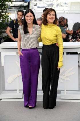 76th Cannes Film Festival 2023, Photocall film Cerrar Los Ojos (Close Your Eyes) . Pictured: Helena Miquel, Maria Leon  Copyright: xAlbertoxTerenghi PoolxPhotoxEvenx xPoolxPhotoxEventsx01x IPA_IPA38123548