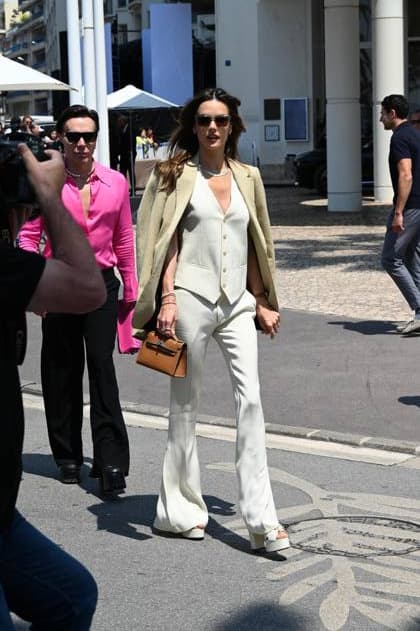 76th Cannes Film Festival 2023, day 7 - Alessandra Ambrosio walking on the croisette  Copyright: xManuelexMangiarottix xipa-agencyx xPoolxPhotoxEventsx01x IPA_IPA38124200