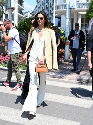 76th Cannes Film Festival 2023, day 7 - Alessandra Ambrosio walking on the croisette  Copyright: xManuelexMangiarottix xipa-agencyx xPoolxPhotoxEventsx01x IPA_IPA38124213