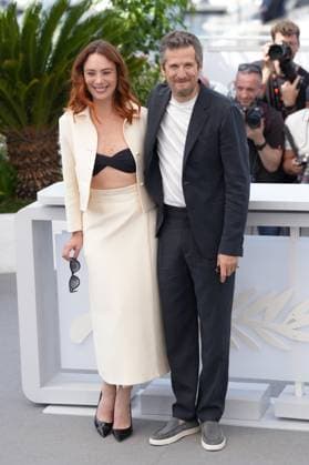 Laetitia Dosch - Guillaume Canet CELEBRITES : 76 eme festival de Cannes - Photocall du film Â« Acide (Acid) Â» - Cannes - 20 05 2023 NorbertScanella Panoramic 