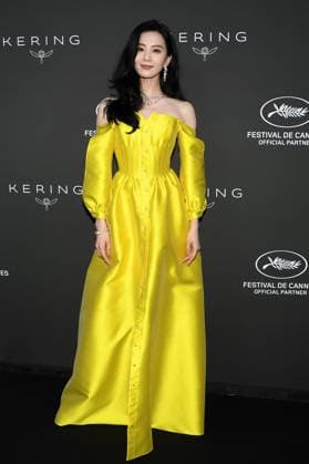 Liu Shishi - 2023 Kering Women in Motion Award during the 76th annual Cannes film festival in Cannes, France. CELEBRITES : 76eme festival international de Cannes - Tapis rouge - Cannes - 21 05 2023 LionelUrman Panoramic 