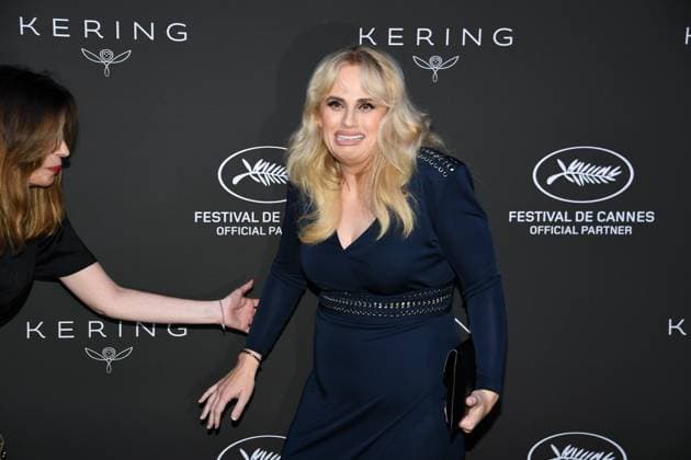 Rebel Wilson - 2023 Kering Women in Motion Award during the 76th annual Cannes film festival in Cannes, France. CELEBRITES : 76eme festival international de Cannes - Tapis rouge - Cannes - 21 05 2023 LionelUrman Panoramic 
