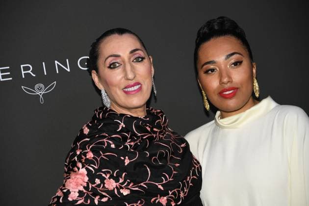 Rossy de Palma and Luna Garcia - 2023 Kering Women in Motion Award during the 76th annual Cannes film festival in Cannes, France. CELEBRITES : 76eme festival international de Cannes - Tapis rouge - Cannes - 21 05 2023 LionelUrman Panoramic 