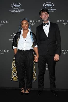 Rungano Nyoni and Gabriel Gauchet - 2023 Kering Women in Motion Award during the 76th annual Cannes film festival in Cannes, France. CELEBRITES : 76eme festival international de Cannes - Tapis rouge - Cannes - 21 05 2023 LionelUrman Panoramic 