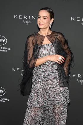 Brie Larson - 2023 Kering Women in Motion Award during the 76th annual Cannes film festival in Cannes, France. CELEBRITES : 76eme festival international de Cannes - Tapis rouge - Cannes - 21 05 2023 LionelUrman Panoramic 