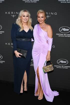 Rebel Wilson, Ramona Agruma - 2023 Kering Women in Motion Award during the 76th annual Cannes film festival in Cannes, France. CELEBRITES : 76eme festival international de Cannes - Tapis rouge - Cannes - 21 05 2023 LionelUrman Panoramic 