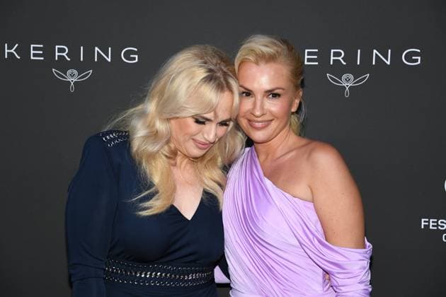 Rebel Wilson, Ramona Agruma - 2023 Kering Women in Motion Award during the 76th annual Cannes film festival in Cannes, France. CELEBRITES : 76eme festival international de Cannes - Tapis rouge - Cannes - 21 05 2023 LionelUrman Panoramic 
